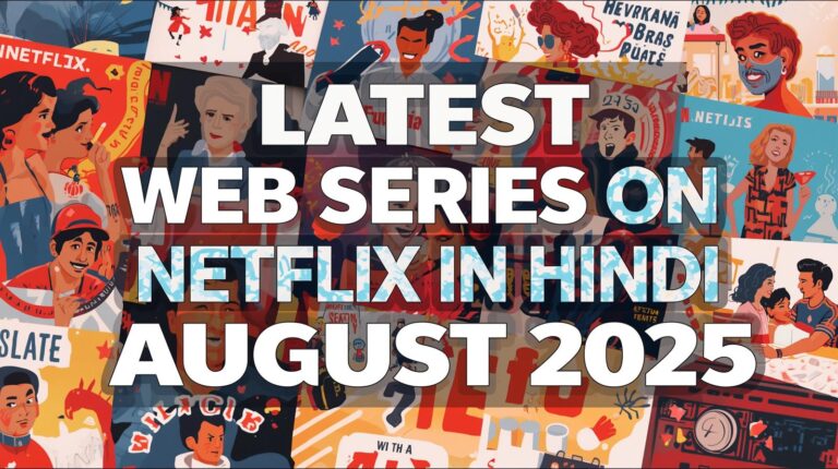 Latest Web Series on Netflix in Hindi to Watch - August 2025