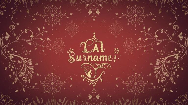 Lal Surname: Caste, Gotra, History, and Marriage Rituals