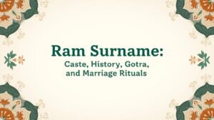 Ram Surname Caste